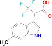 3,3,3-Trifluoro-2-(6-methyl-1H-indol-3-yl)propanoic acid