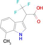 3,3,3-Trifluoro-2-(7-methyl-1H-indol-3-yl)propanoic acid