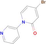 4-Bromo-1-(pyridin-3-yl)pyridin-2(1H)-one