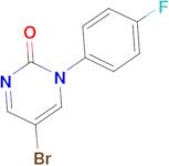 5-Bromo-1-(4-fluorophenyl)pyrimidin-2(1H)-one