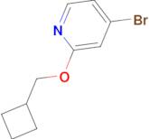 4-Bromo-2-(cyclobutylmethoxy)pyridine