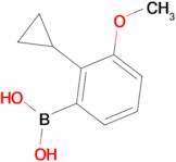 2-Cyclopropyl-3-methoxyphenylboronic acid