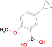 5-Cyclopropyl-2-methoxyphenylboronic acid