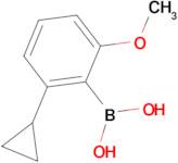 2-Cyclopropyl-6-methoxyphenylboronic acid