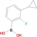 3-Cyclopropyl-2-fluorophenylboronic acid