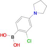 2-Chloro-4-(pyrrolidin-1-yl)phenylboronic acid