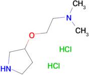 N,N-Dimethyl-2-(pyrrolidin-3-yloxy)ethanamine dihydrochloride