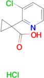 1-(3-Chloropyridin-2-yl)cyclopropanecarboxylic acid hydrochloride