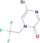5-Bromo-1-(2,2,2-trifluoroethyl)pyrazin-2(1H)-one