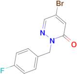 5-Bromo-2-(4-fluorobenzyl)pyridazin-3(2H)-one