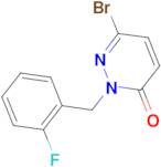 6-Bromo-2-(2-fluorobenzyl)pyridazin-3(2H)-one