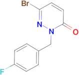 6-Bromo-2-(4-fluorobenzyl)pyridazin-3(2H)-one