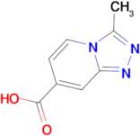 3-Methyl-[1,2,4]triazolo[4,3-a]pyridine-7-carboxylic acid
