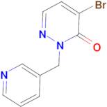 4-Bromo-2-(pyridin-3-ylmethyl)pyridazin-3(2H)-one