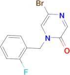 5-Bromo-1-(2-fluorobenzyl)pyrazin-2(1H)-one