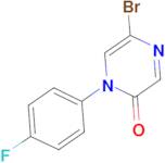 5-Bromo-1-(4-fluorophenyl)pyrazin-2(1H)-one