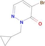 4-Bromo-2-(cyclopropylmethyl)pyridazin-3(2H)-one