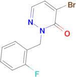 4-Bromo-2-(2-fluorobenzyl)pyridazin-3(2H)-one