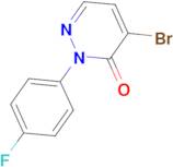 4-Bromo-2-(4-fluorophenyl)pyridazin-3(2H)-one