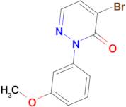 4-Bromo-2-(3-methoxyphenyl)pyridazin-3(2H)-one