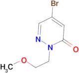 5-Bromo-2-(2-methoxyethyl)pyridazin-3(2H)-one