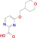 4-[(Tetrahydro-2H-pyran-4-yl)methoxy]pyrimidine-2-carboxylic acid