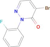 4-Bromo-2-(2-fluorophenyl)pyridazin-3(2H)-one