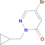 5-Bromo-2-(cyclopropylmethyl)pyridazin-3(2H)-one