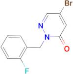 5-Bromo-2-(2-fluorobenzyl)pyridazin-3(2H)-one