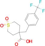 1,1-Dioxo-4-{[4-(trifluoromethyl)phenyl]methyl}-1lambda(6)-thiane-4-carboxylic acid