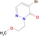 4-Bromo-2-(2-methoxyethyl)pyridazin-3(2H)-one