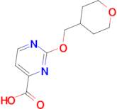 2-[(Tetrahydro-2H-pyran-4-yl)methoxy]pyrimidine-4-carboxylic acid