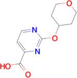 2-(Tetrahydro-2H-pyran-4-yloxy)pyrimidine-4-carboxylic acid