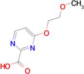 4-(2-Methoxyethoxy)pyrimidine-2-carboxylic acid