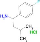 1-(4-Fluorophenyl)-3-methylbutylamine hydrochloride