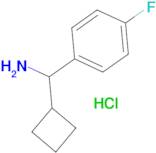 Cyclobutyl(4-fluorophenyl)methylamine hydrochloride