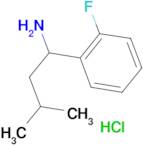 1-(2-Fluorophenyl)-3-methylbutylamine hydrochloride