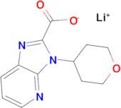 Lithium 3-(tetrahydro-2H-pyran-4-yl)-3H-imidazo[4,5-b]pyridine-2-carboxylate