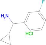 Cyclopropyl(3-fluorophenyl)methylamine hydrochloride