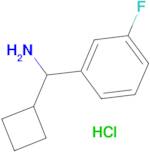 Cyclobutyl(3-fluorophenyl)methanamine hydrochloride