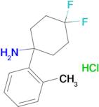 4,4-Difluoro-1-o-tolylcyclohexanamine hydrochloride