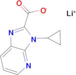 Lithium 3-cyclopropyl-3H-imidazo[4,5-b]pyridine-2-carboxylate