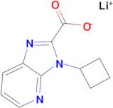 Lithium 3-cyclobutyl-3H-imidazo[4,5-b]pyridine-2-carboxylate