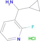 Cyclopropyl(2-fluoropyridin-3-yl)methanamine hydrochloride