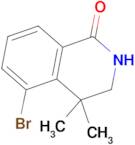 5-Bromo-4,4-dimethyl-3,4-dihydroisoquinolin-1(2H)-one