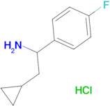 2-Cyclopropyl-1-(4-fluorophenyl)ethanamine hydrochloride