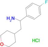 1-(4-Fluorophenyl)-2-(tetrahydro-2H-pyran-4-yl)ethanamine hydrochloride