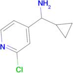 (2-Chloropyridin-4-yl)(cyclopropyl)methanamine