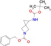 Benzyl 1-{[(tert-butoxy)carbonyl]amino}-5-azaspiro[2.3]hexane-5-carboxylate