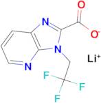 Lithium 3-(2,2,2-trifluoroethyl)-3H-imidazo[4,5-b]pyridine-2-carboxylate